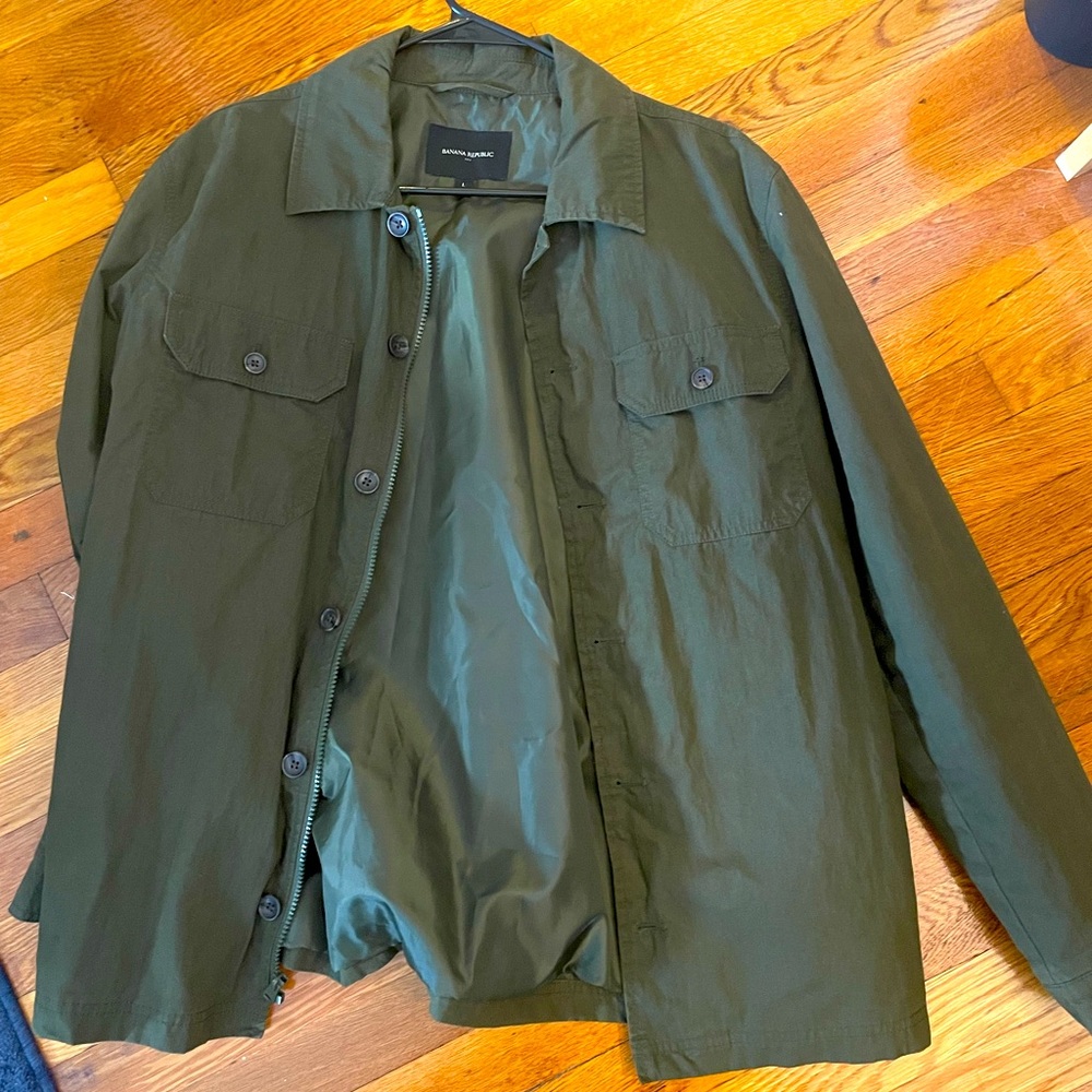 Men’s Large Banana Republic Bomber Jacket